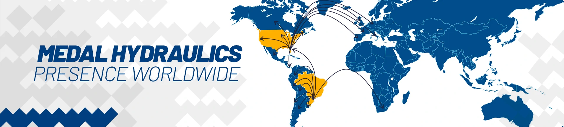 global presence in hydraulic pumps